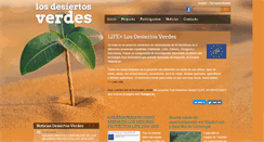 Desktop Screenshot of losdesiertosverdes.com